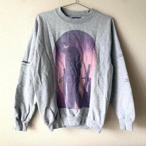 Post Malone 2020 Tour Vintage Hanes Crewneck Sweatshirt Adult Small